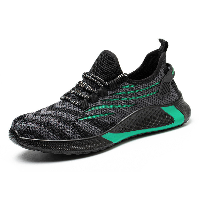 Men Work Safety Shoes Anti-Puncture Working Sneakers Male Indestructible Work Shoes Men Boots Lightweight Men Shoes Safety Boots by Ricaloux