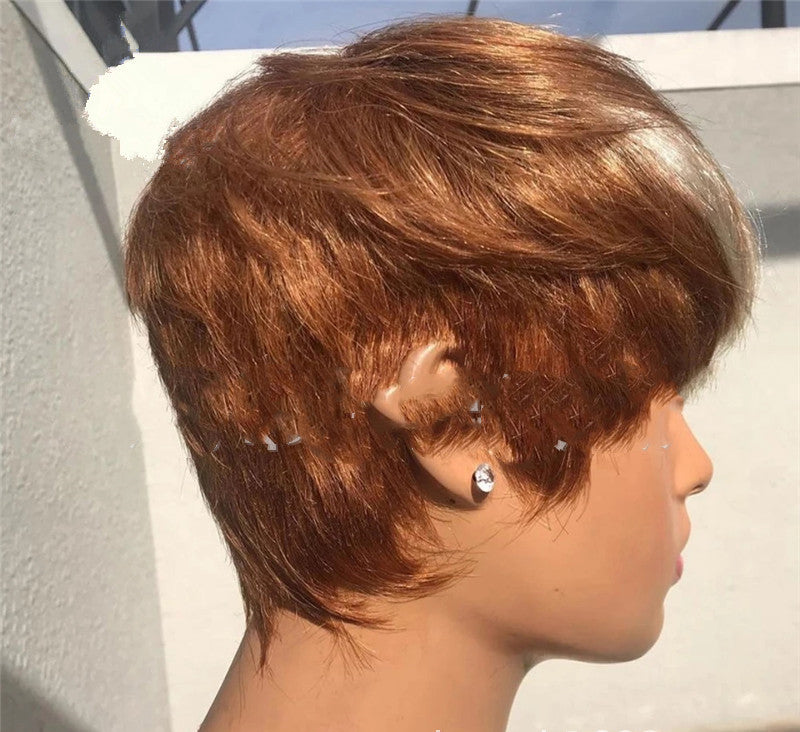 Hair Wigs, Brown Highlights, Golden Hair by Ricaloux