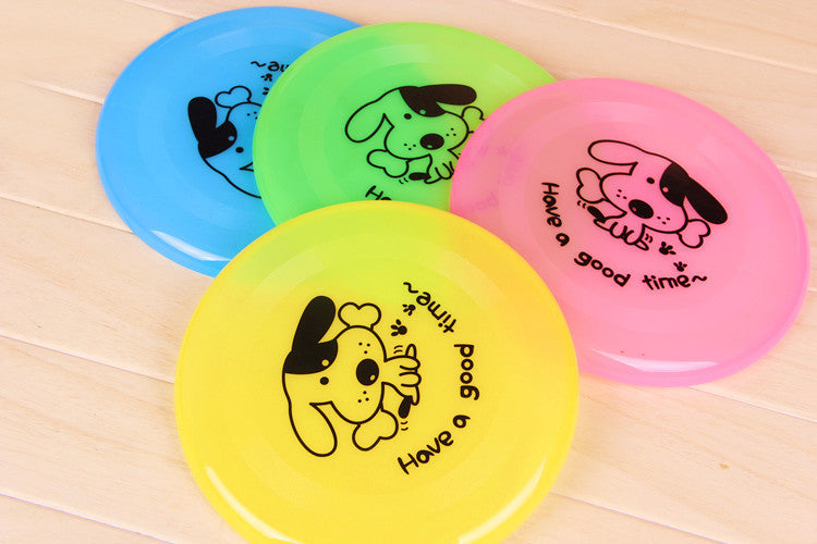 Silicone Flying Saucer Funny Pets Dog Cat Toy Dog Game Flying Discs Resistant Chew Puppy Training Interactive Pet Supplies by Ricaloux