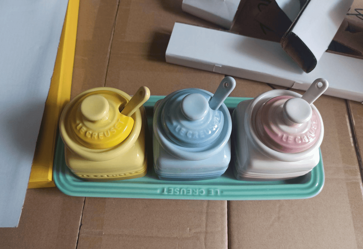 Cool Color Kitchen Seasoning Jar Kitchen Supplies Seasoning Spoon - RICALOUX