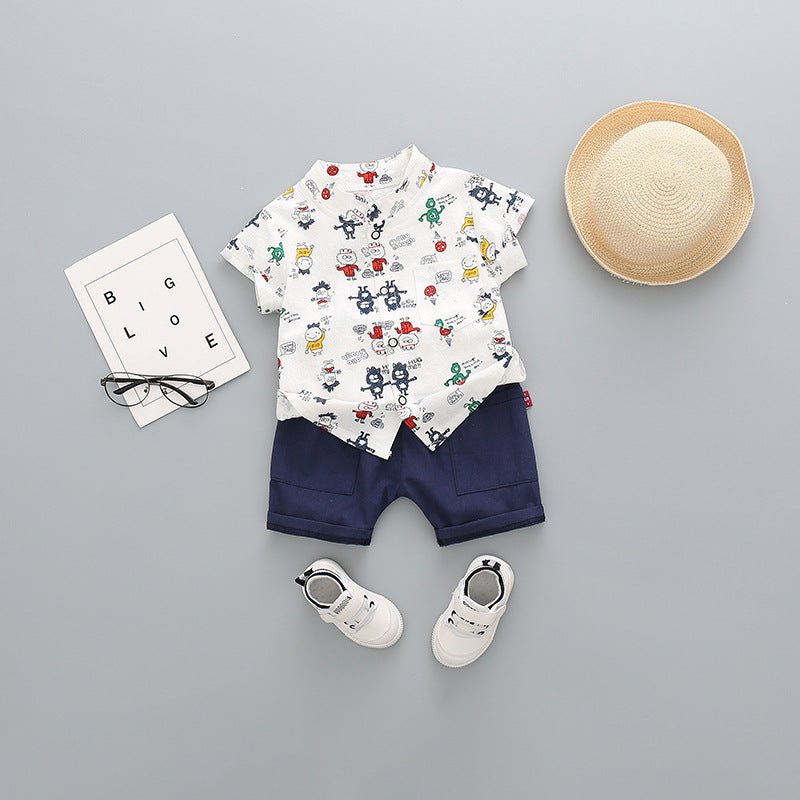 Children'S Clothing, Boys And Children'S Short-Sleeved Shorts - RICALOUX