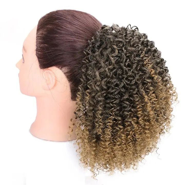 European And American Wigs For Ladies With Small Curly Hair by Ricaloux