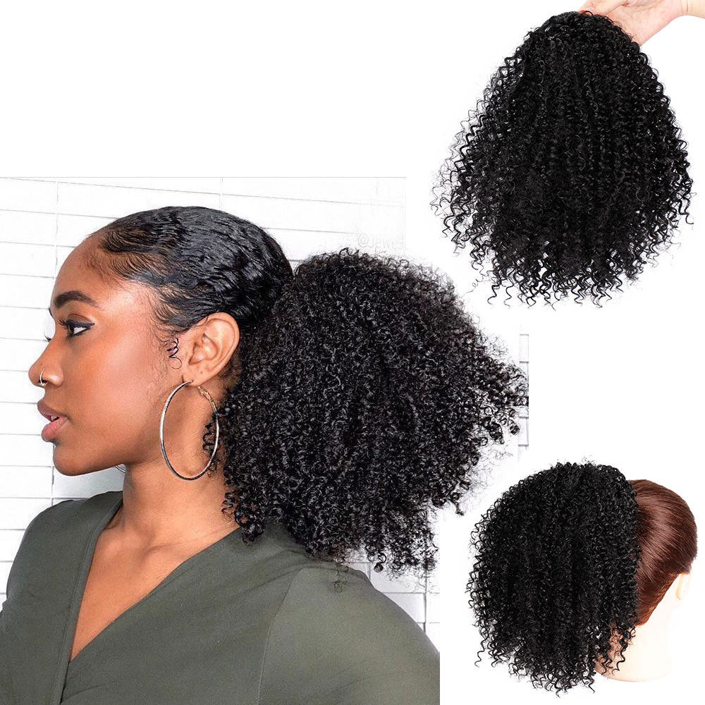 European And American Wigs For Ladies With Small Curly Hair by Ricaloux