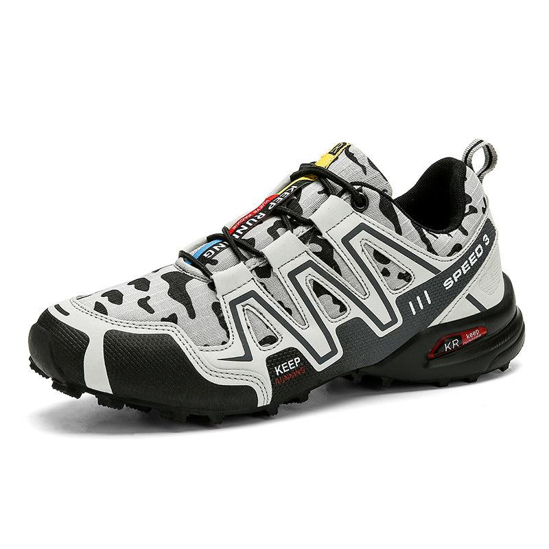 Men Hiking Shoes Climbing Male Sports Shoes Work Safety Toe Tactical Non-Slip Durable Trekking Sneakers Mens Footwear by Ricaloux