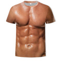 Muscular Men Men Printed Short Sleeves – Premium 0 | RICALOUX