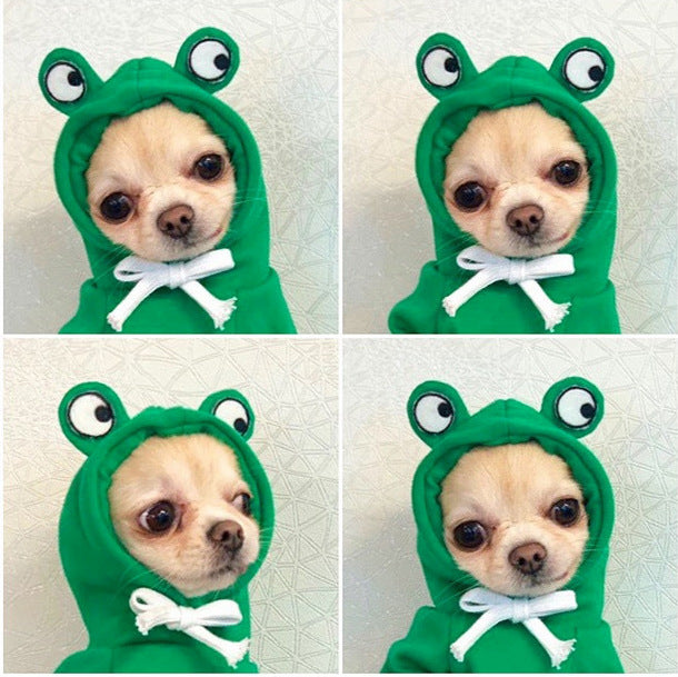 Cute Fruit Dog Clothes For Small Dogs Hoodies Winter Warm Fleece Pet Clothing Puppy Cat Costume Coat For French Chihuahua Outfit by Ricaloux