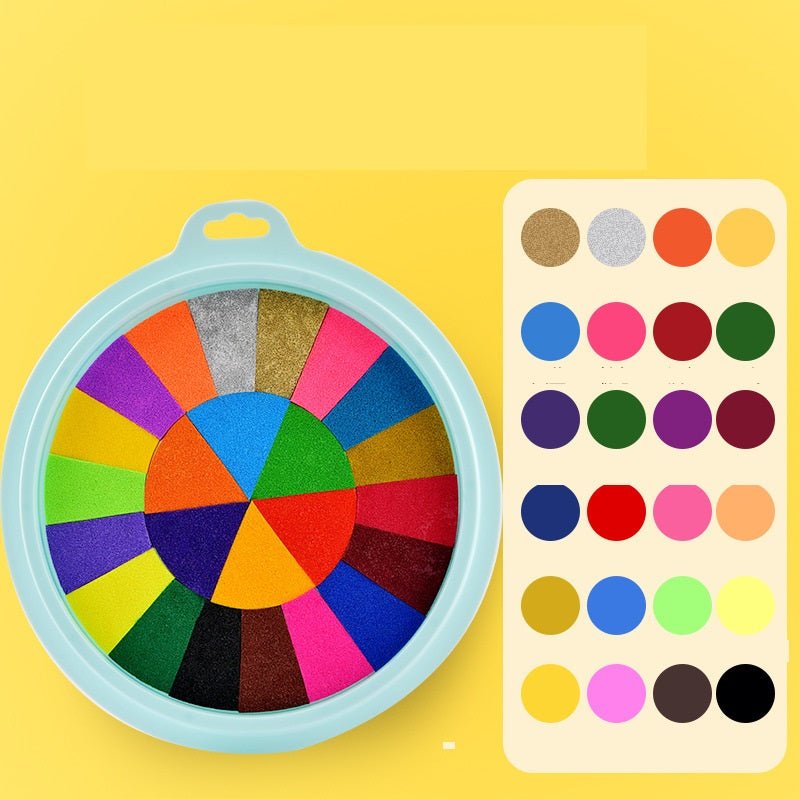 New Hot Selling Kindergarten Finger Print Mud Non-toxic Washable Pigment - RICALOUX