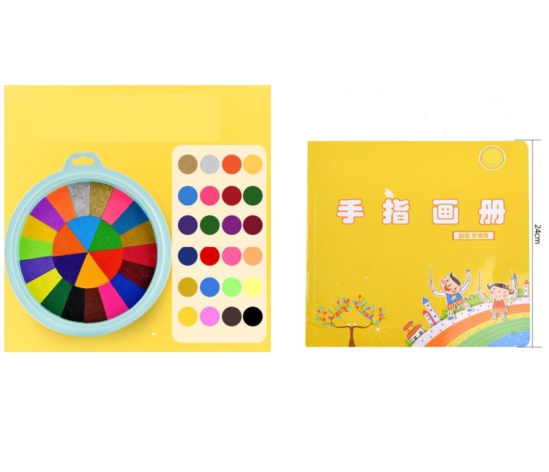 New Hot Selling Kindergarten Finger Print Mud Non-toxic Washable Pigment - RICALOUX