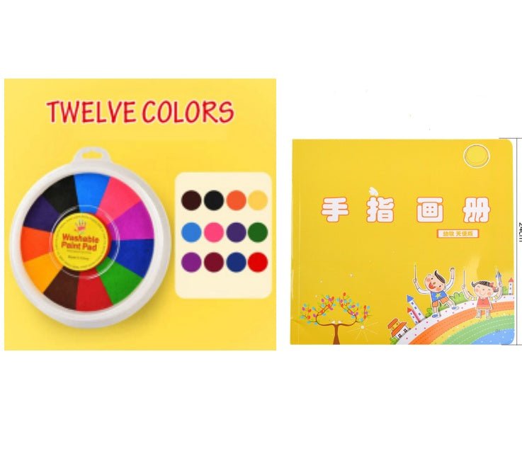 New Hot Selling Kindergarten Finger Print Mud Non-toxic Washable Pigment - RICALOUX