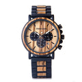 Luxury Wood Stainless Steel Men Watch Stylish Wooden – Premium 0 | RICALOUX