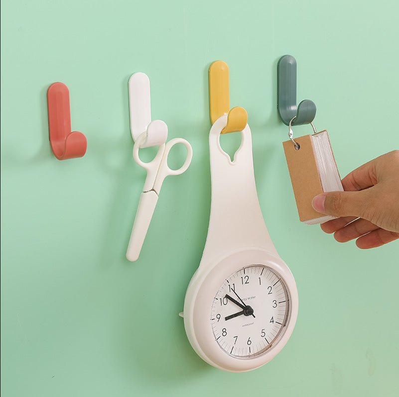 Door Hanger for Clothes Key Holder Wall Coat Rack Bathroom Hooks for Home and Kitchen Storage Strong Adhesive Hooks - RICALOUX
