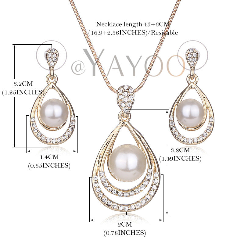 Pearl Jewelry Set for women – Premium 0 | RICALOUX