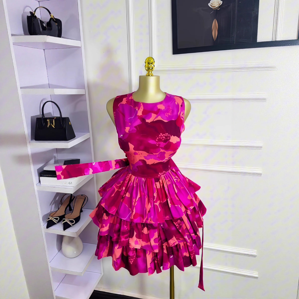 Ruffled Short Three-tiered Cake Skirt – Premium 0 | RICALOUX