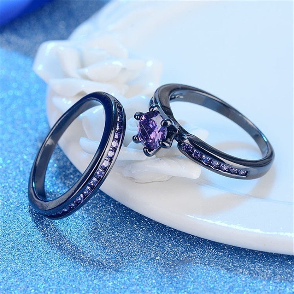 Lovers Purple Ring - RICALOUX