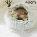 2 In 1 Dog And Cat Bed Pet Winter Bed Round Plush Warm Bed House Soft Long Plush Pets Bed Pet Products by Ricaloux