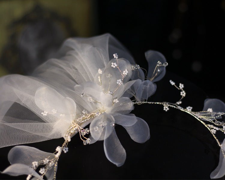 Bridal wreath veil wedding dress accessories - RICALOUX