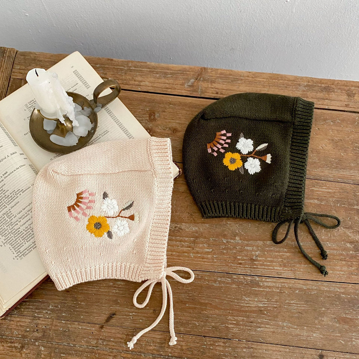 Babies And Children's Embroidered Knitting Coat - RICALOUX