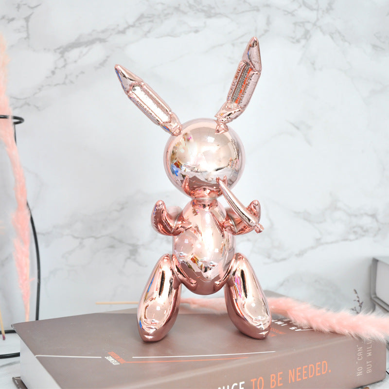 Balloon rabbit home decor items by Ricaloux