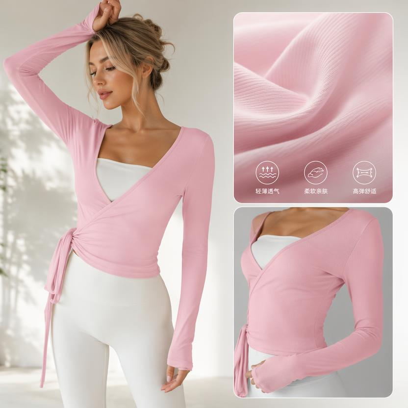 Sun-protective Top With Tie-cord Lightweight Jacket by Ricaloux
