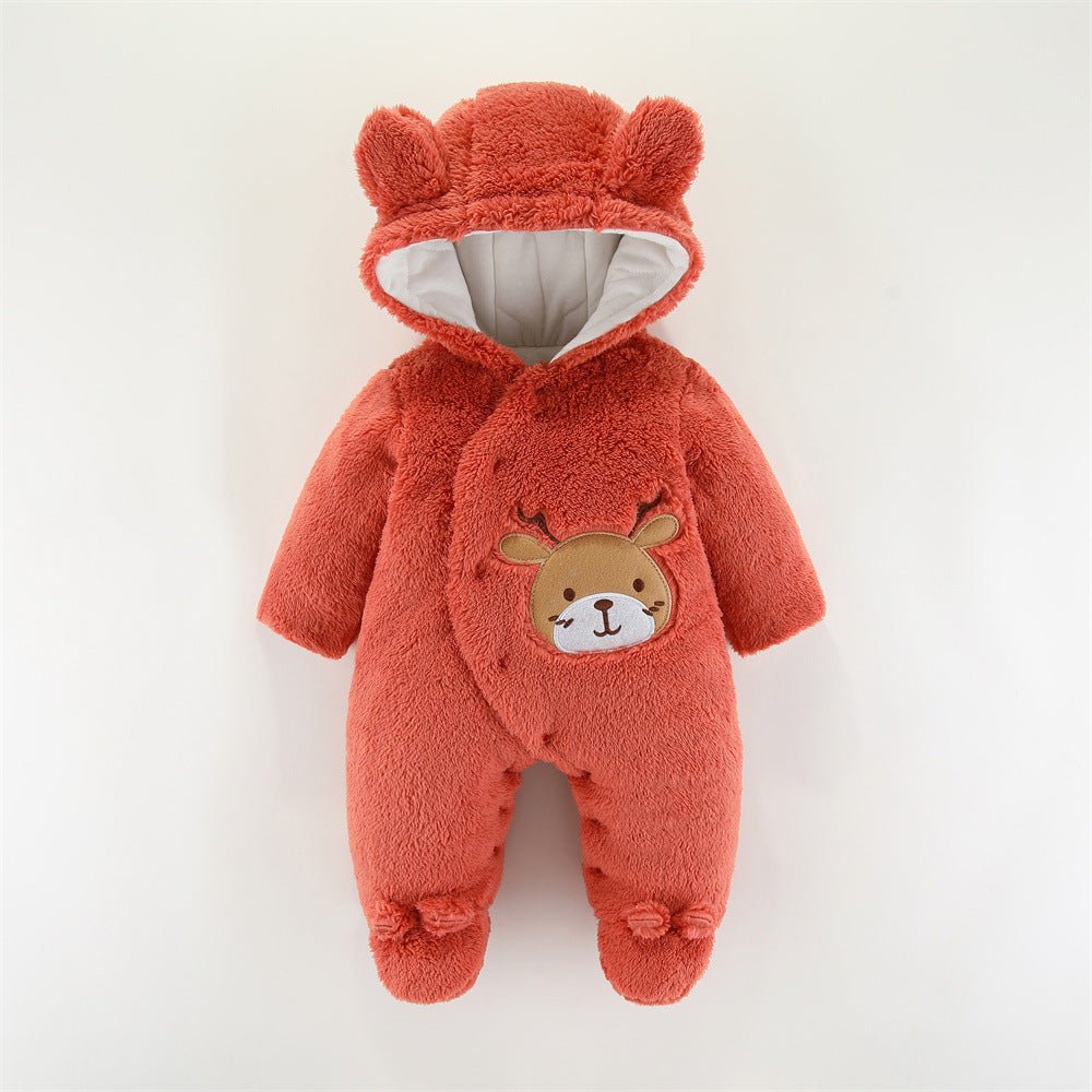 Clothes For Babies Rompers Unisex Thickened - RICALOUX