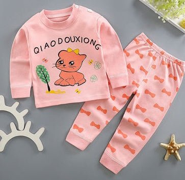 2 Baby Girl Pure Cotton 8 Underwear Set 3 Months Baby Boy 4 Autumn Clothes - RICALOUX
