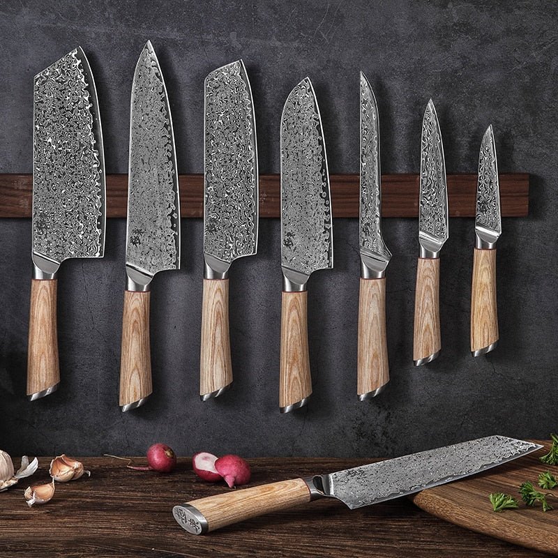 Damascus Kitchen Knife - RICALOUX