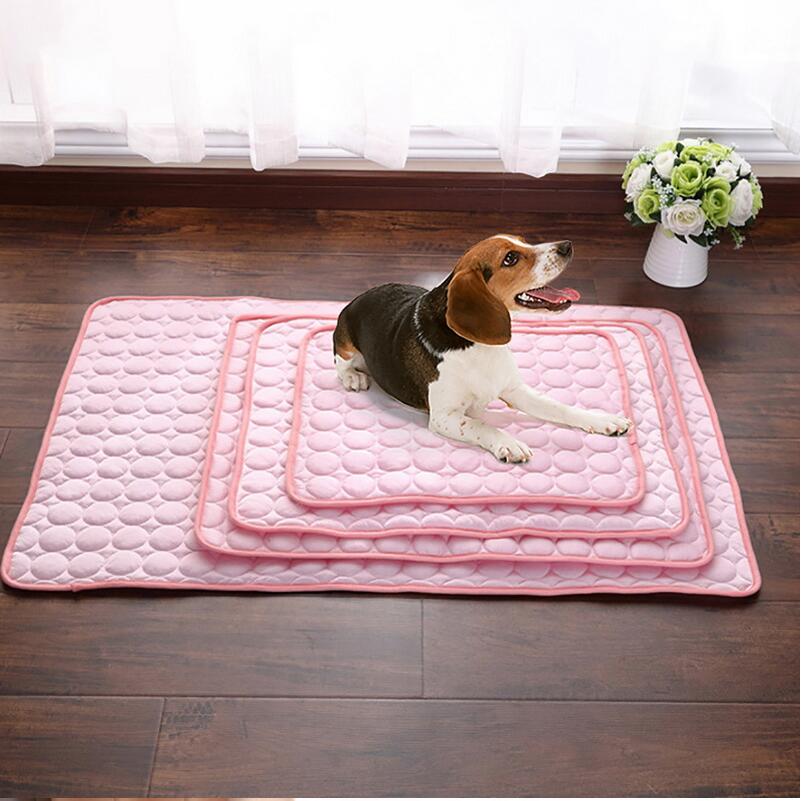 Pet Dog Cat Ice Silk Cold Nest Pad For Cooling In Summer - RICALOUX