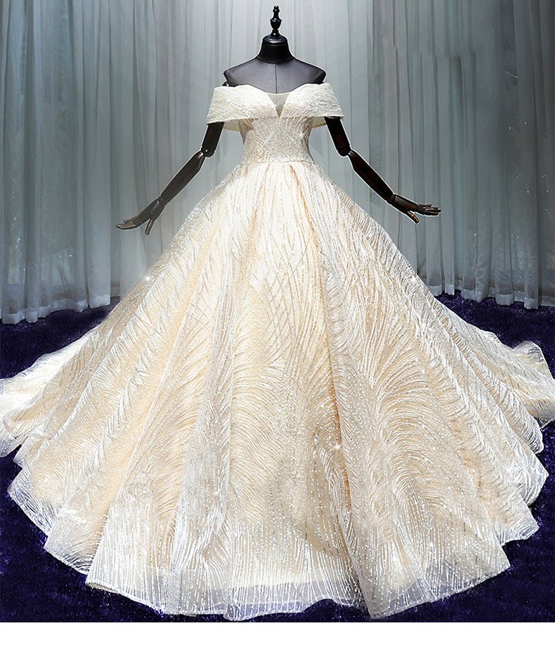 Dreamy Word Shoulder Is Thin European And American Long Tail - RICALOUX