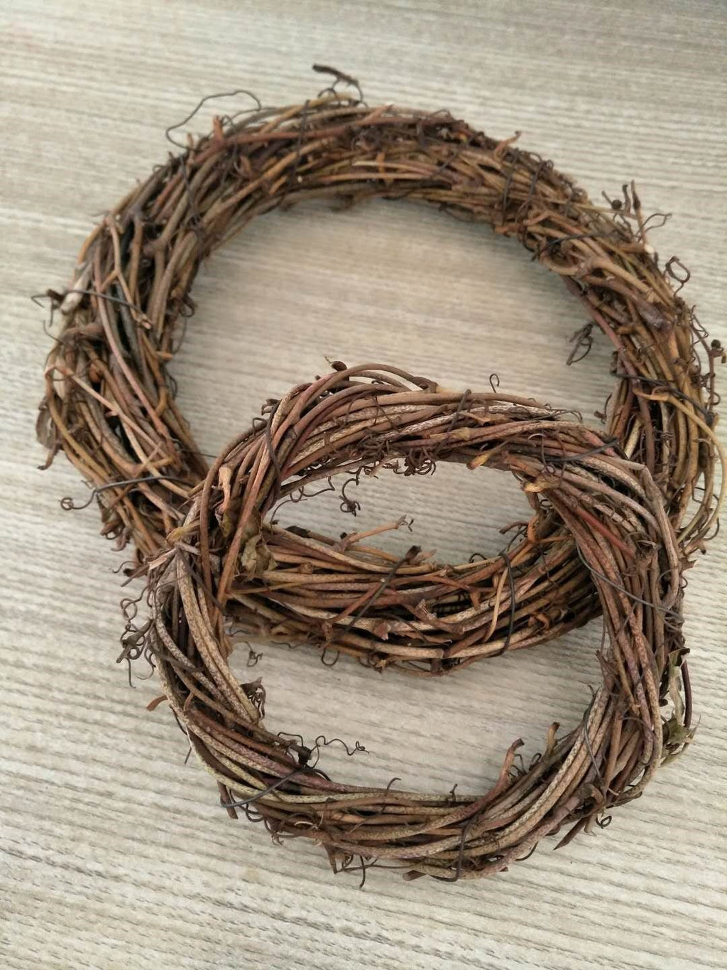 DIY Home Decor Natural Rattan Wreath - RICALOUX