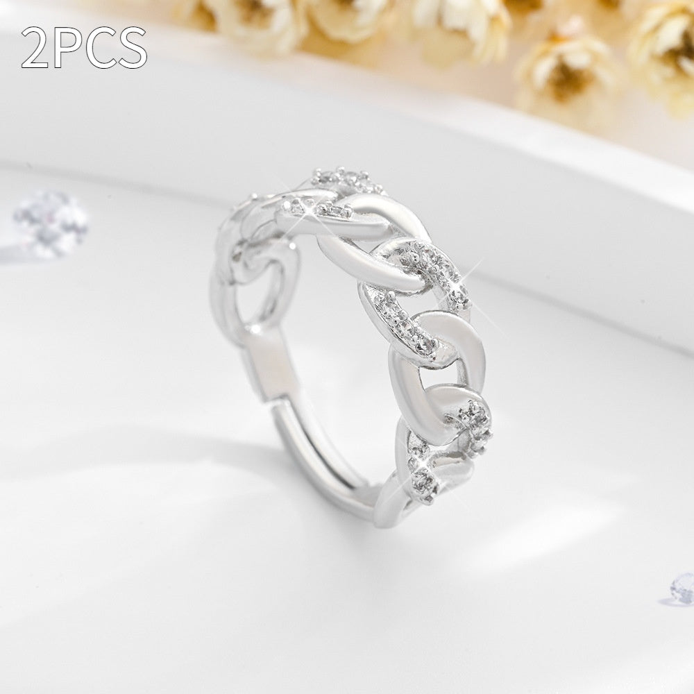 Ring Chain For Women Hand Jewelry by Ricaloux