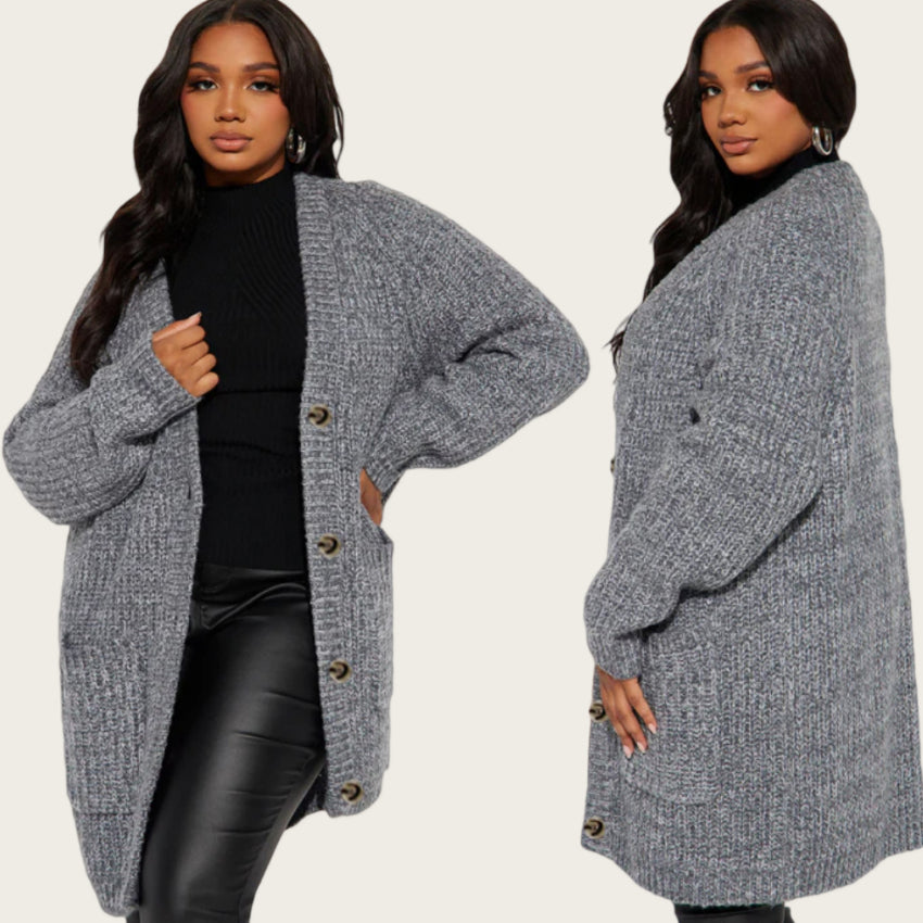 Womens Knitted Cardigan by Ricaloux