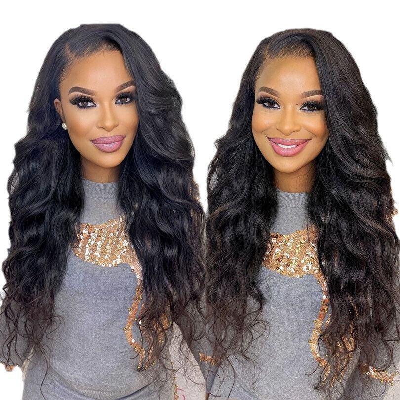 Women's Long Curly Hair Big Wave Wigs Chemical Fiber Full-head Wig – Premium 0 | RICALOUX