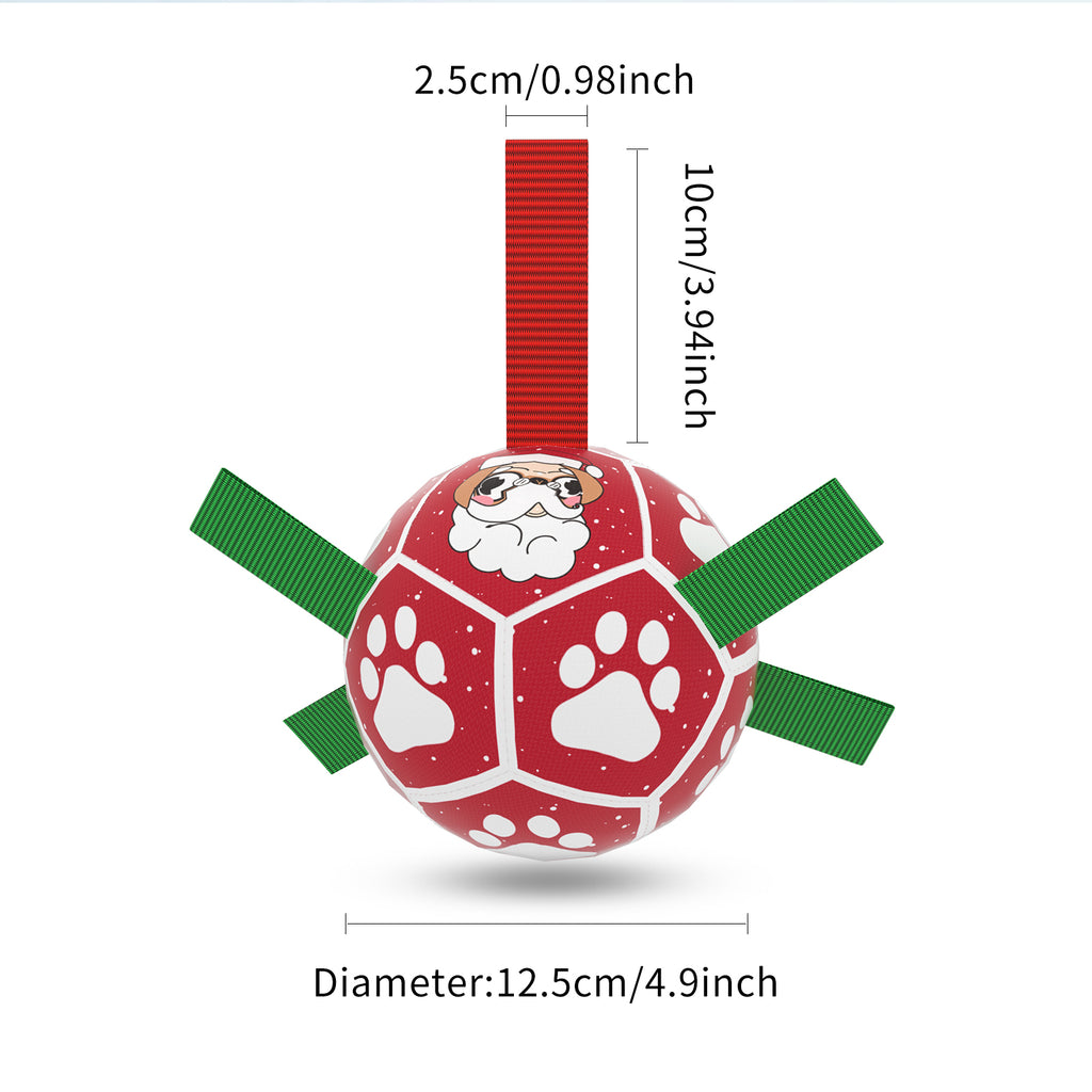 Interactive Dog Football Toy Soccer Ball Inflated Training Toy For Dogs Outdoor Border Collie Balls For Large Dogs Pet Supplies by Ricaloux