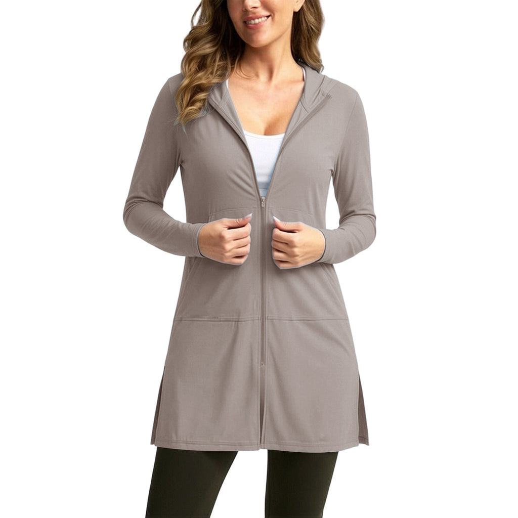 Plus-size Ice-silk Sun-protective Clothing For Women Thin Breathable And UV-blocking – Premium 0 | RICALOUX
