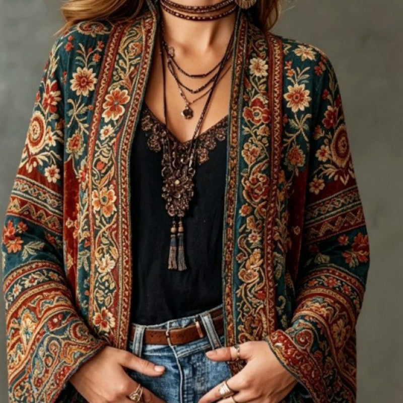 Elegant Artistic And Vintage Womens Coat – Premium 0 | RICALOUX
