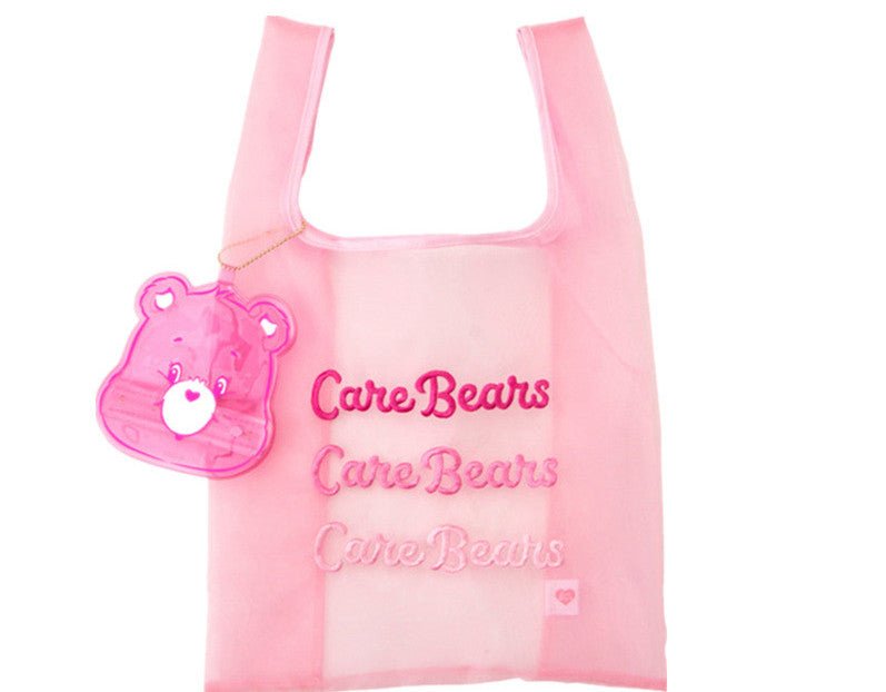 Girls Heart Rainbow Bear Eco Shopping Bag - RICALOUX