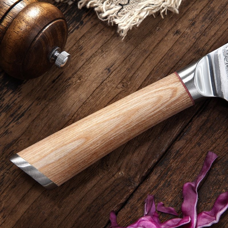 Damascus Kitchen Knife - RICALOUX