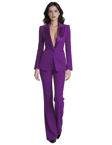 Red Professional Casual Suit With A Premium Feel by Ricaloux