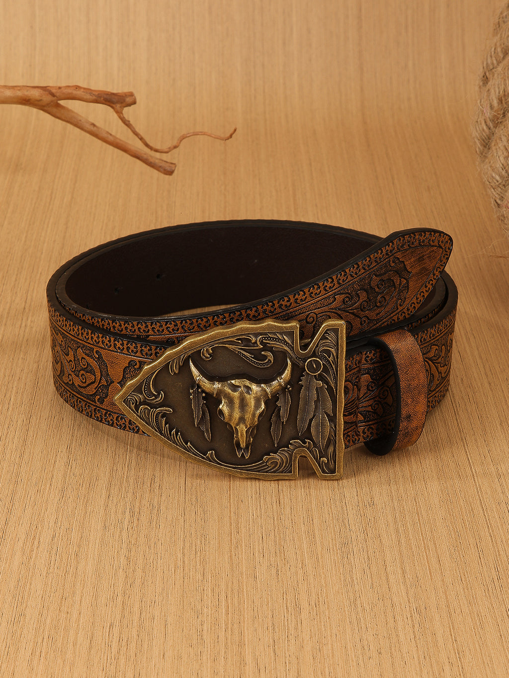 Denim Belt Buckle For Men And Women by Ricaloux