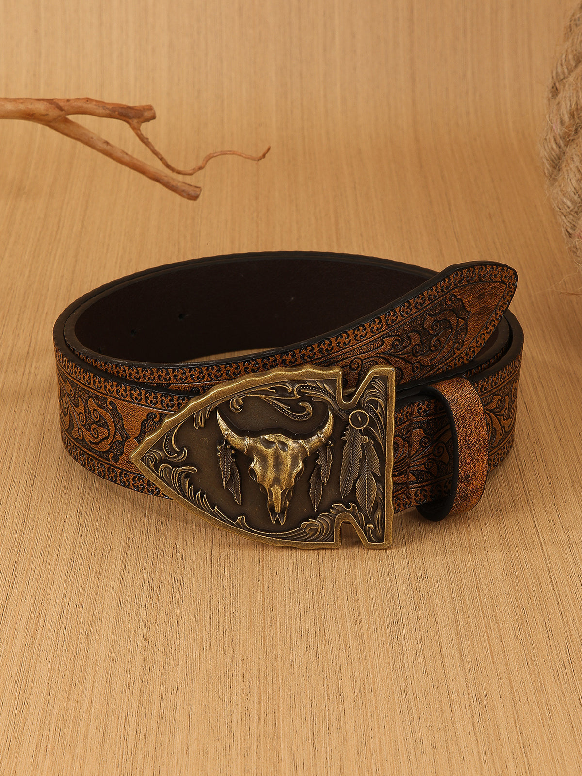 Denim Belt Buckle For Men And Women by Ricaloux