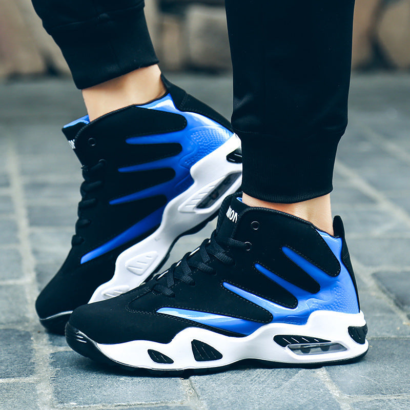 Men Air Cushion Basketball Shoes Wear-resistant Sneakers For Men Hommel Basketball Boots Sneakers Men by Ricaloux