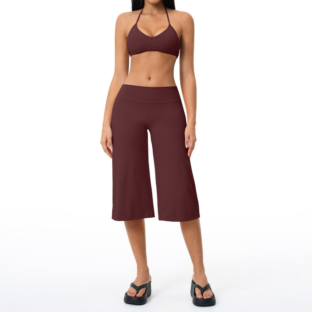 Brushed Yoga Womens High-End Sports Set by Ricaloux