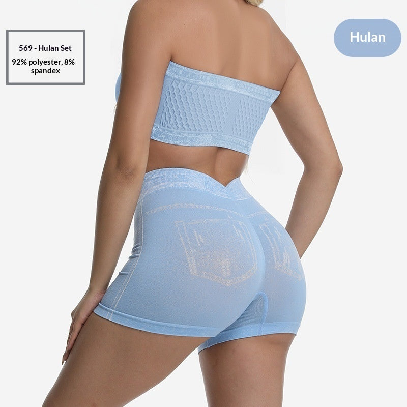 High-waisted Quick-drying Workout Pants For Fitness – Premium 0 | RICALOUX