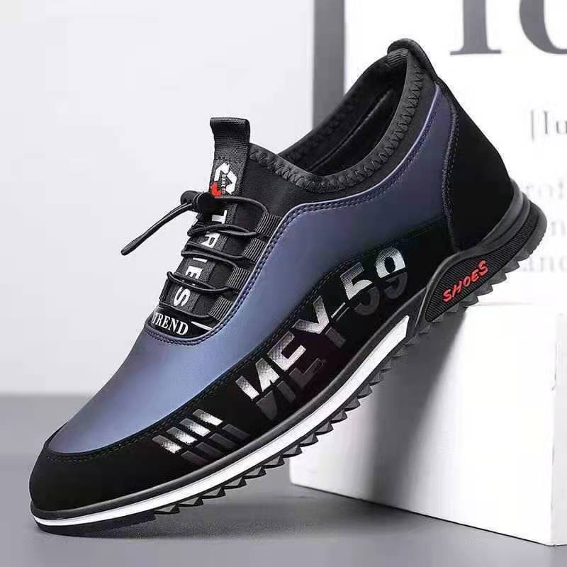 Letter Print Sneakers Men No Tie Outdoor Running Sports Shoes – Premium 4 | RICALOUX