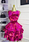 Ruffled Short Three-tiered Cake Skirt – Premium 0 | RICALOUX