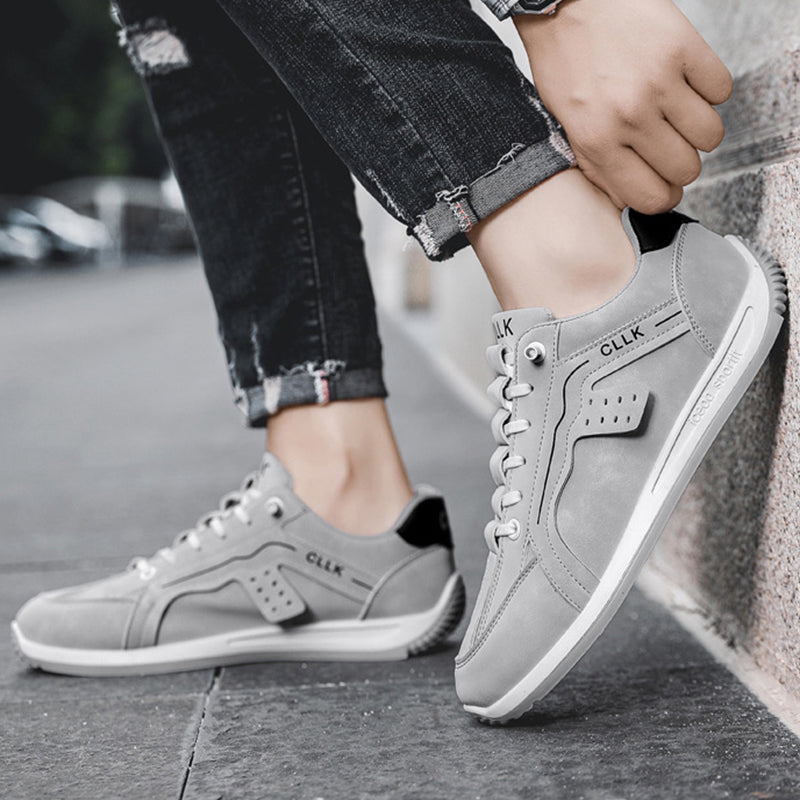 Fashion Skateboard Shoes Men Anti-skid Slip-on Flats Casual Lazy Shoes Outdoor Breathable Running Sports Sneakers by Ricaloux