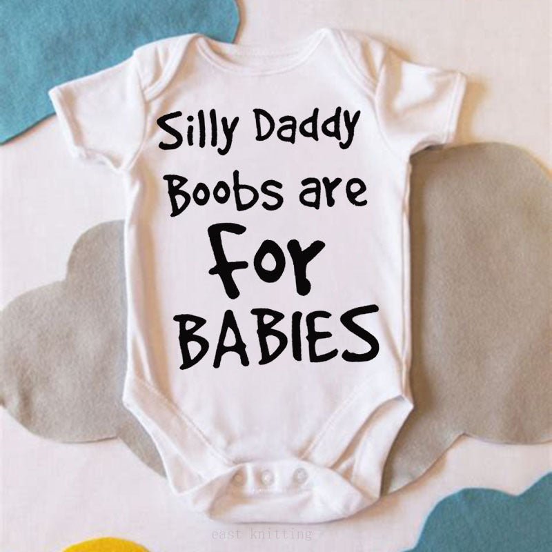 Silly Daddy Boobs Are For Babies - RICALOUX