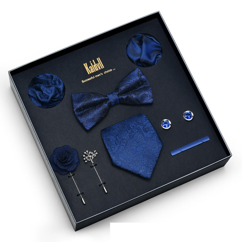 Eight Piece Tie Square Bow Tie Brooch – Premium 0 | RICALOUX