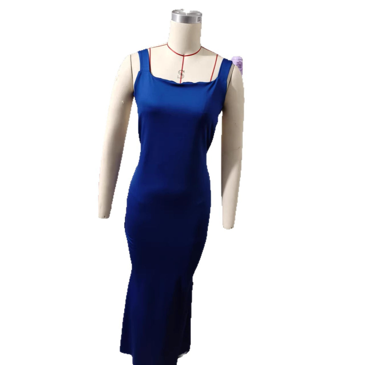 Sexy Backless Slim-Fit Arm-Covering Womens Dress by Ricaloux