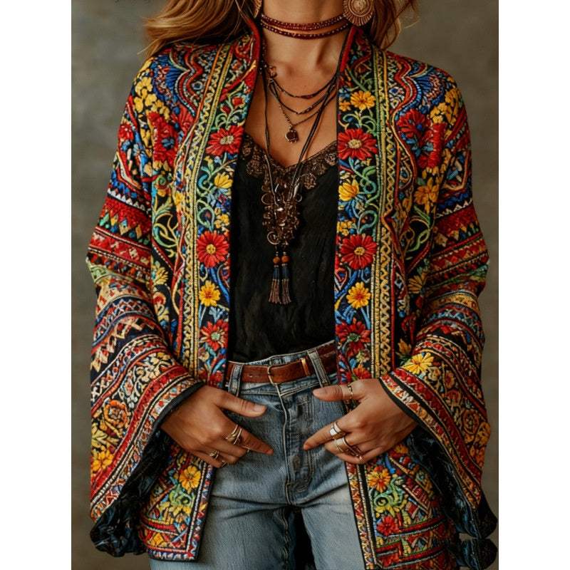 Elegant Artistic And Vintage Womens Coat – Premium 0 | RICALOUX